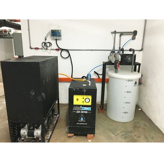 150g/hr ozone system for aquaculture